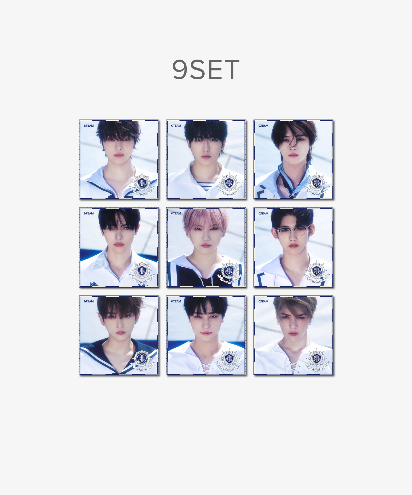 公式 &TEAM 青嵐 計18枚セット ヨントントレカ Global Weverse タレントカード