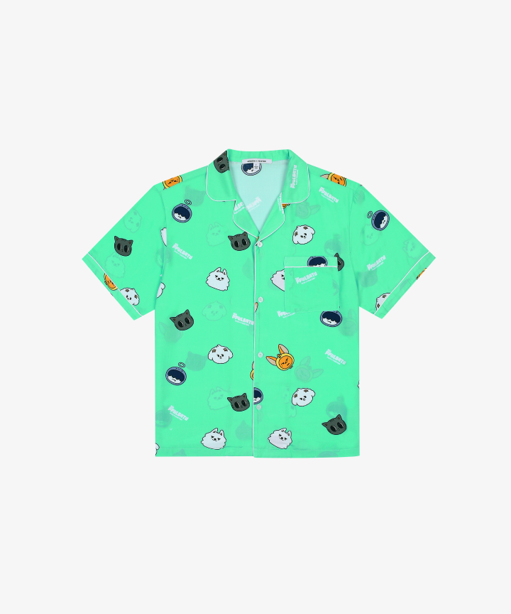 PAJAMA TOP (mint)