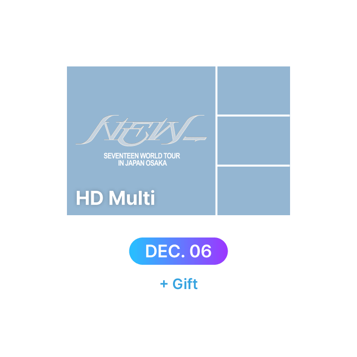 (Osaka 12/6 1 DAY PASS) HD Multi-view 4 + Gift