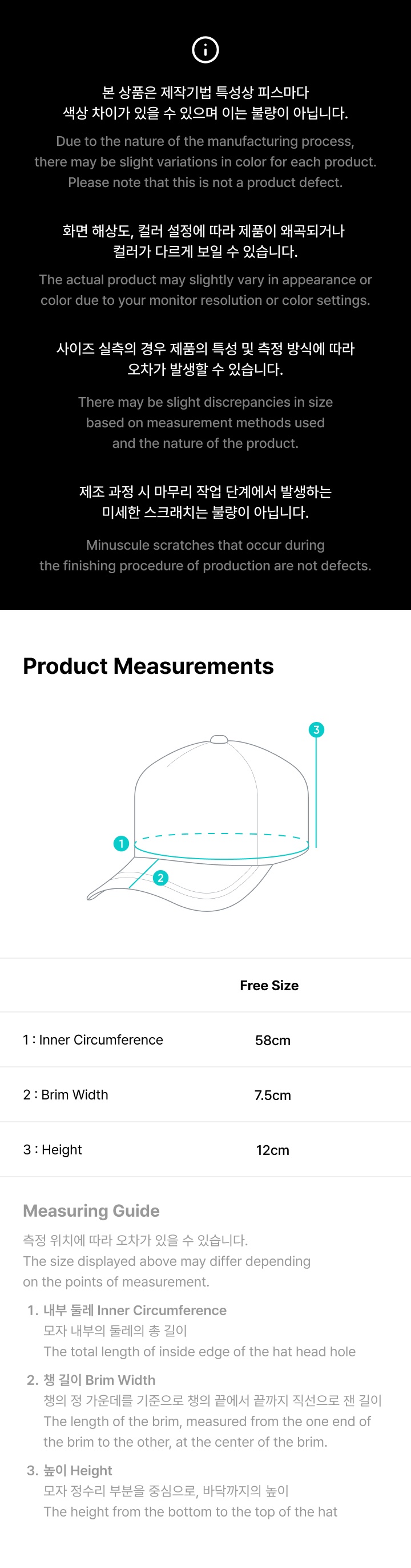 Ball Cap (Black) 3 detail