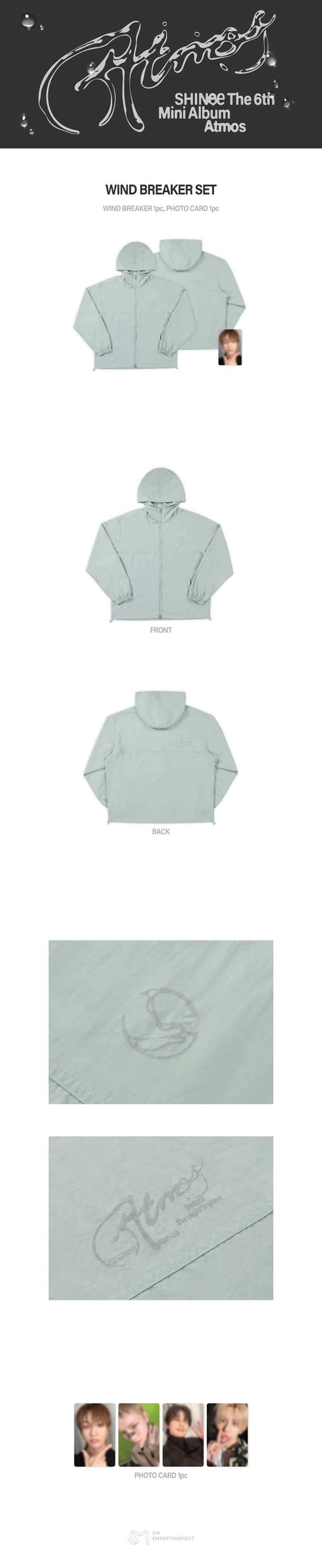 SHINee Atmos Wind Breaker Set