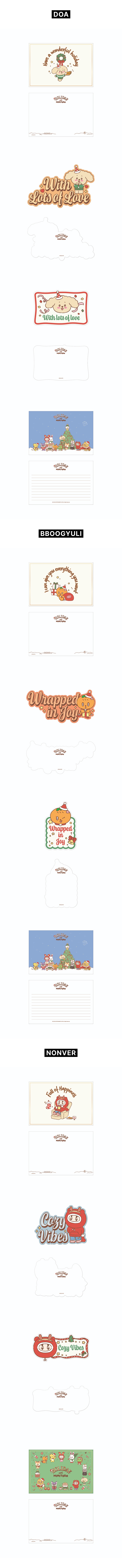 Post Card Set 4 detail