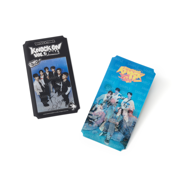 ['KNOCK ON Vol.1' FINAL] PHOTO TICKET SET