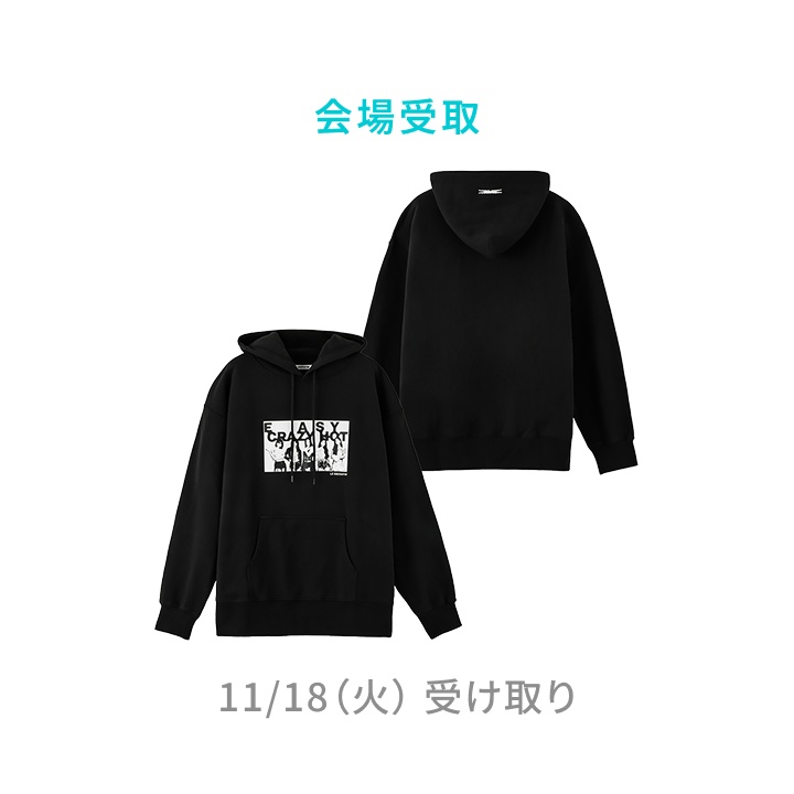 [11/18(火)受け取り]HOODED SWEATSHIRTS