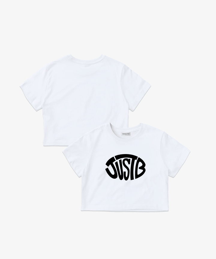Weverse Con Festival [JUST B] Crop S/S TShirt (White)