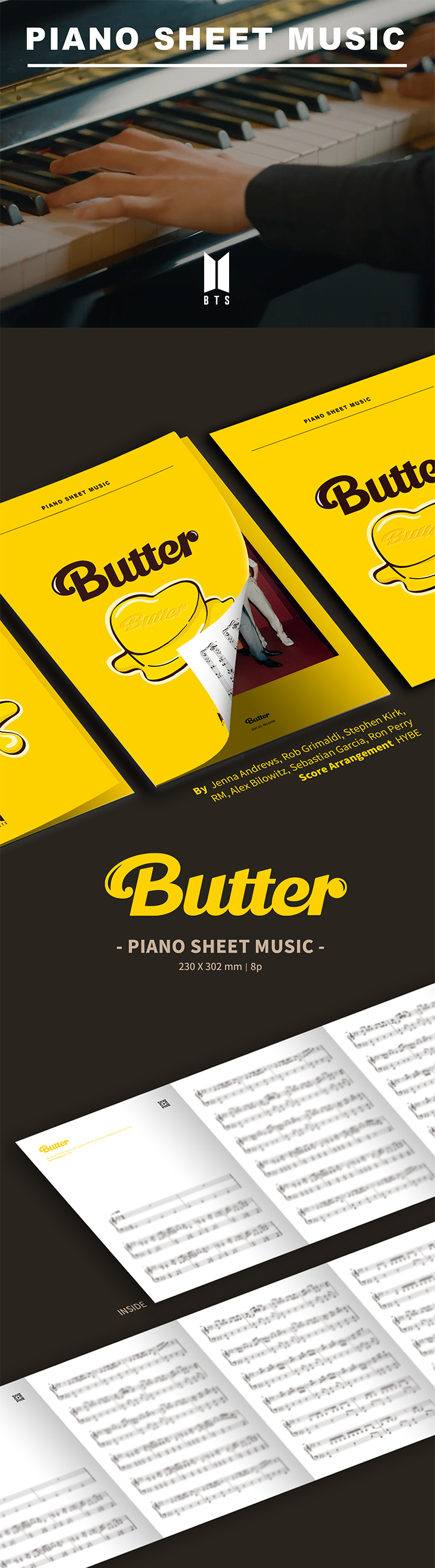 Butter (Piano Sheet Music) 0 detail