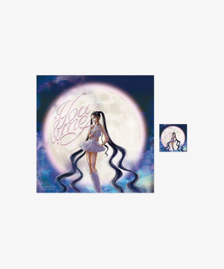 BLACKPINK | [YOU&ME] JENNIE ART POSTER + STICKER