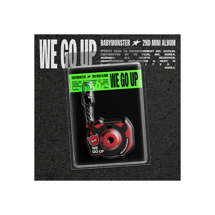 チョンロ　pantone  トレカ　We Go Up BABYMONSTER 2nd MINI ALBUM [WE GO UP]【日本限定特典付輸入盤