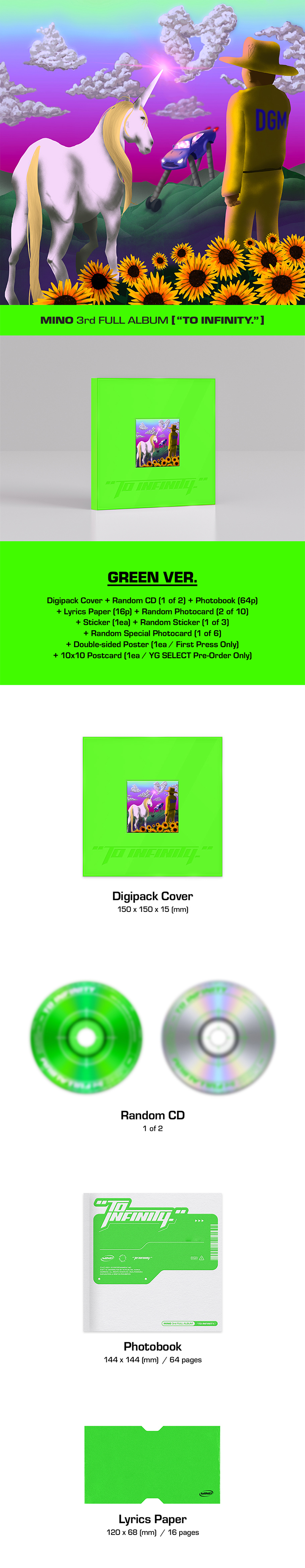 MINO 3rd FULL ALBUM (Options) 2 detail