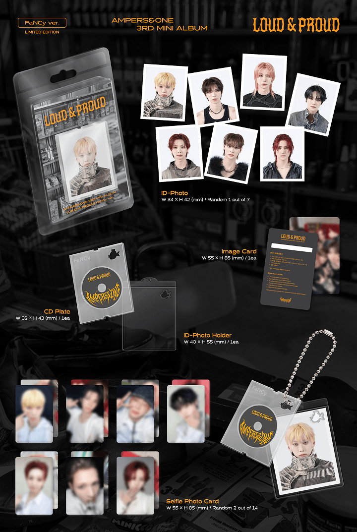3rd Mini Album [LOUD & PROUD] (FaNCy ver.) (LIMITED EDITION) 0 detail