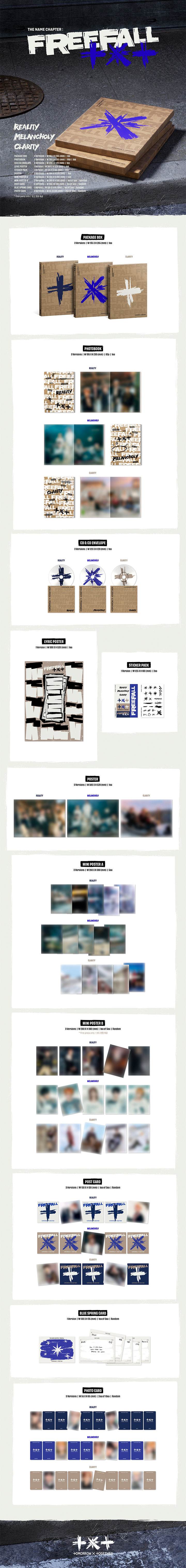 【中国直邮】 [OFFLINE FANSIGN] The Name Chapter: FREEFALL Random 0 detail