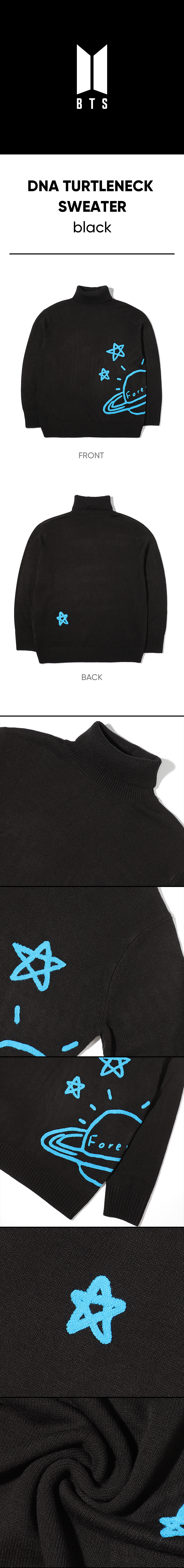 Dna Turtleneck Sweater (black) 0 detail