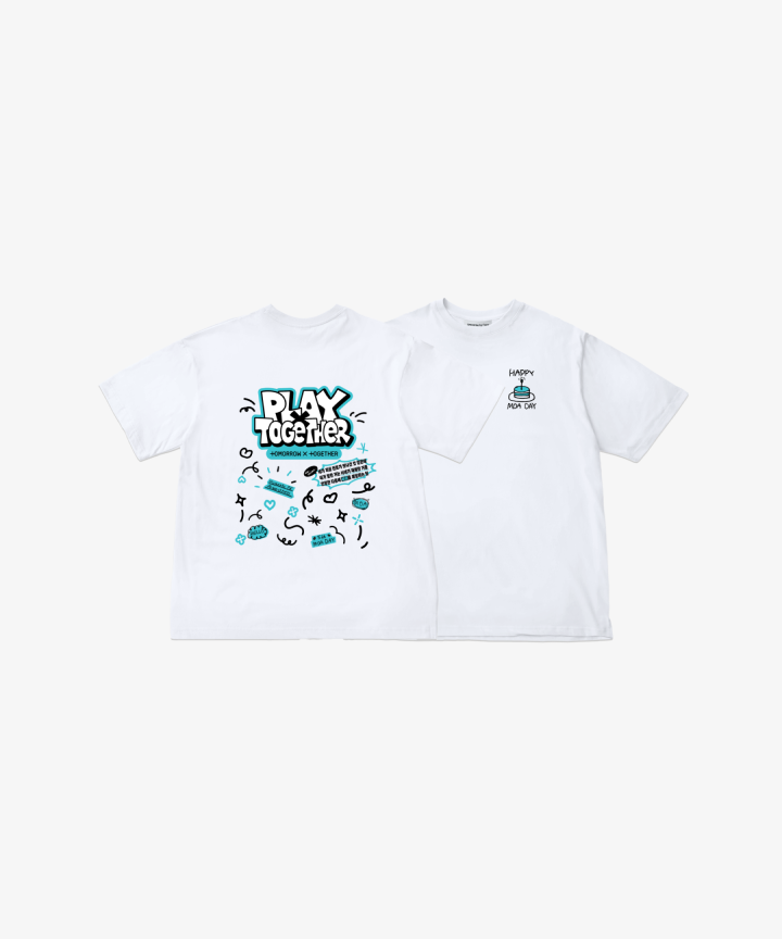 TOMORROW X TOGETHER | [SOOBIN] OVERSIZED T-SHIRT (WHITE)