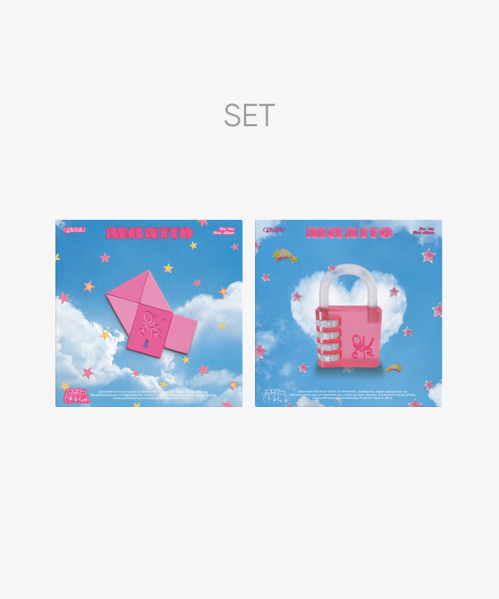 QWER | 1st Mini Album 'MANITO' Set