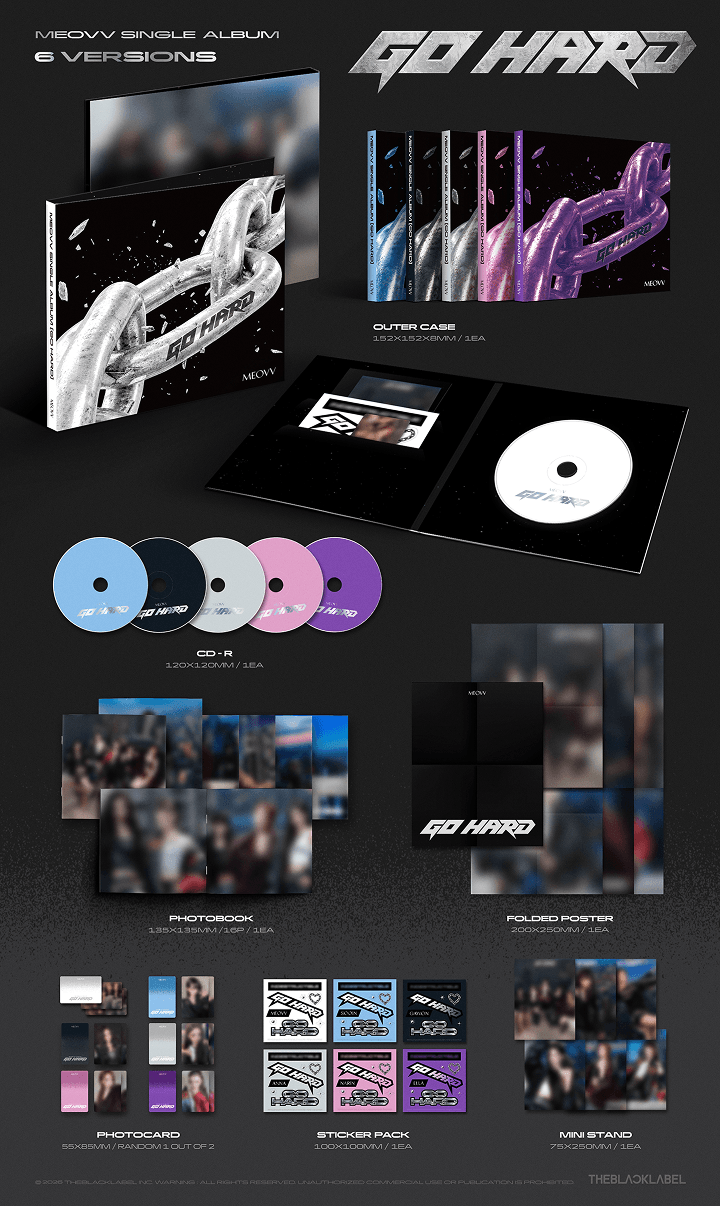 Single Album [GO HARD] (Random) 0 detail