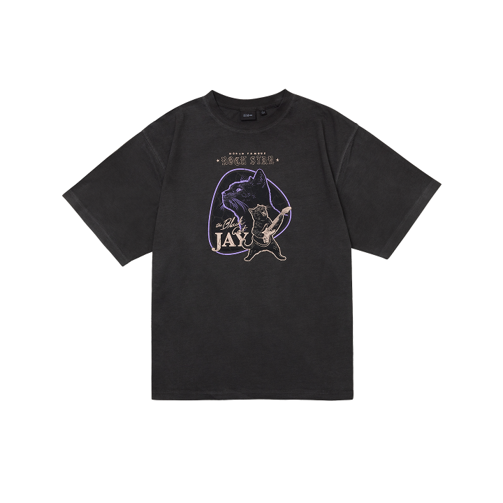 ENHYPEN | [JAY] JAY'S FAMILY T-SHIRT (BLACK)