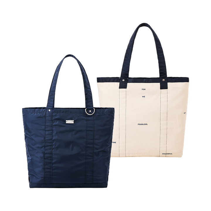 [PUREFLOW JAPAN]REVERSIBLE TOTE BAG