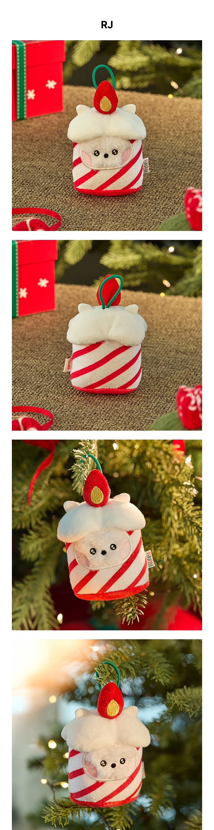 mini minini ORNAMENT PLUSH KEYRING PETITE HOLIDAY 4 detail