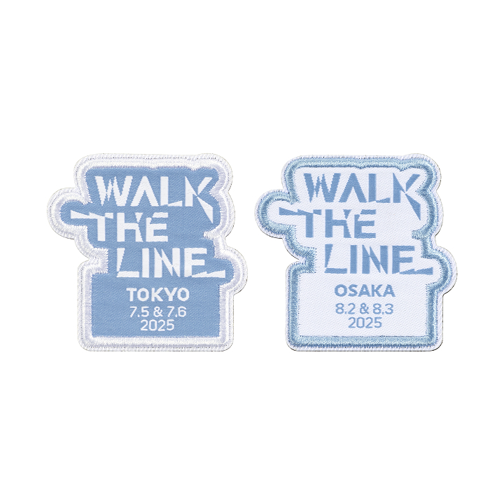 [WALK THE LINE IN JP -SUMMER EDITION] SOUVENIR WAPPEN