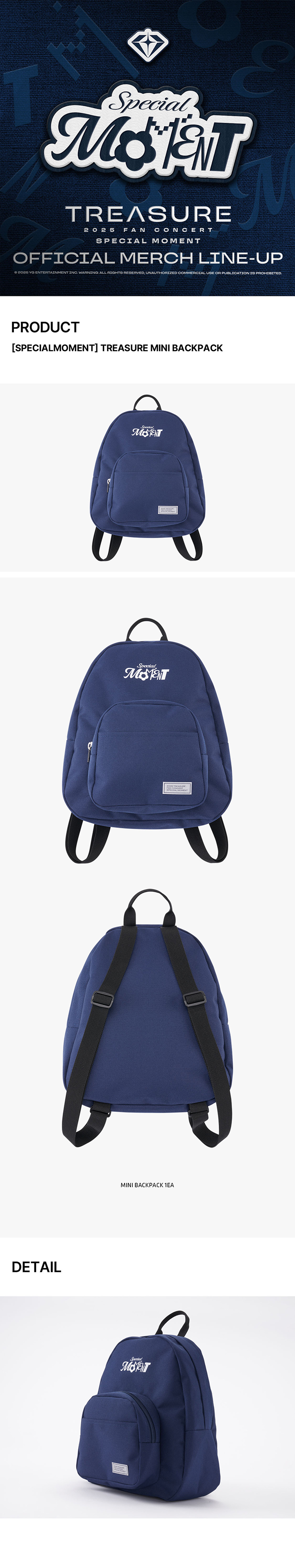[SPECIALMOMENT] TREASURE MINI BACKPACK 0 detail