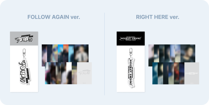 Weverse Global］「SEVENTEEN TOUR : FOLLOW AGAIN to RIGHT HERE