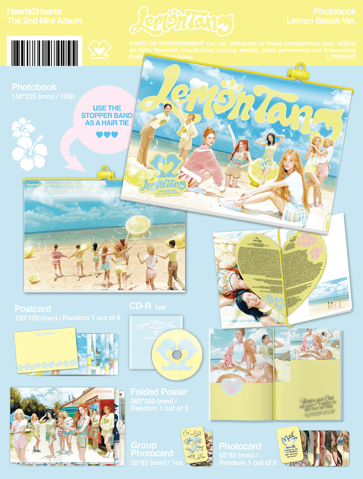 The 2nd Mini Album [Lemon Tang] (Photobook Ver.) (Random) 1 detail