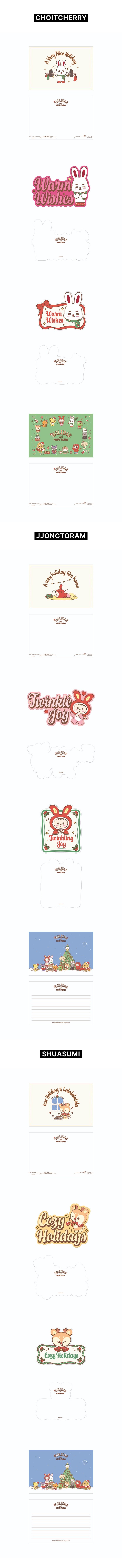 Post Card Set 1 detail