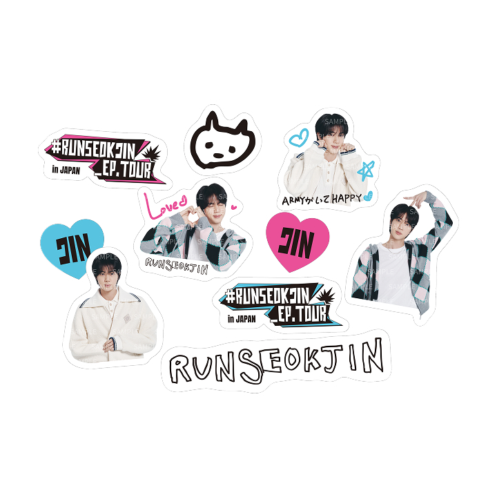 [RUNSEOKJIN in JAPAN] STICKER SET
