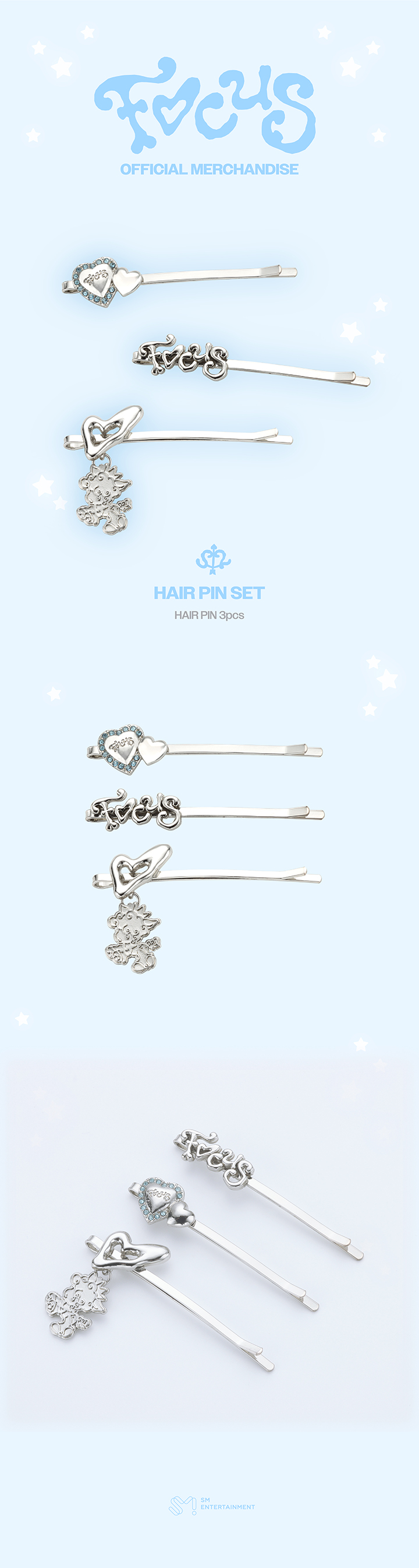 HAIR PIN SET 1 detail