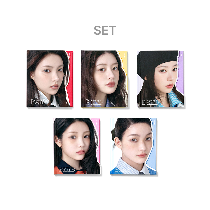 Weverse特典付ILLIT 『bomb』 GLLIT version5セット ILLIT | 3rd Mini Album 'bomb' (GLLIT ver.) (Set)