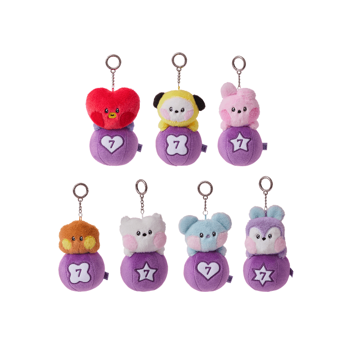 minini PLUSH KEYRING LUCKY GATCHA