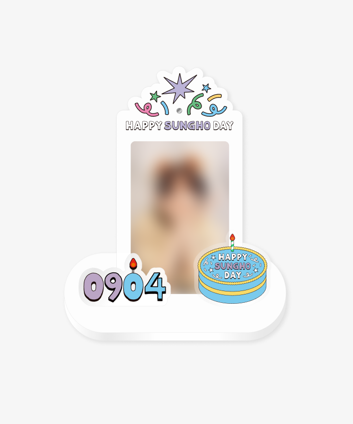 BOYNEXTDOOR | [HAPPY SUNGHO DAY] PHOTO CARD STAND SET