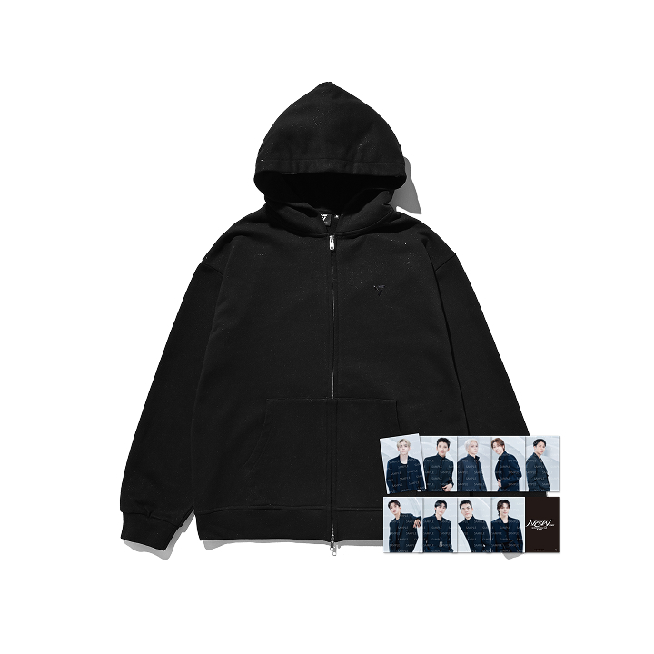 SEVENTEEN | Zip-up Hoodie (Black)