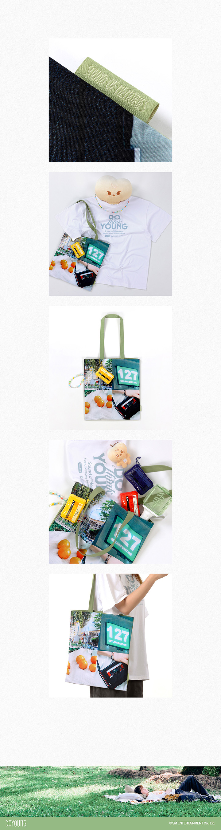NCT 127 동시녹음 (SOUND OF MEMORIES) Eco Bag Set