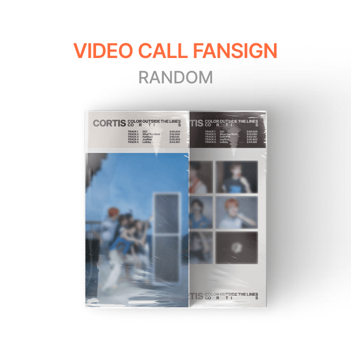 [VIDEO CALL FANSIGN] The 1st EP [COLOR OUTSIDE THE LINES] (Weverse Albums ver.) (Random)