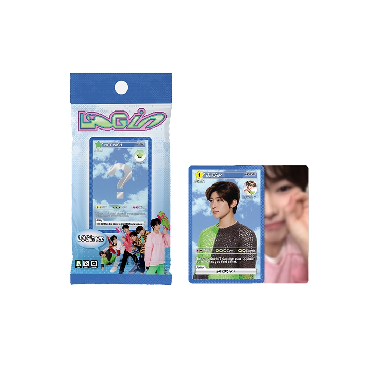 NCT WISH | RANDOM TRADING CARD SET A (LOG_in) ver.