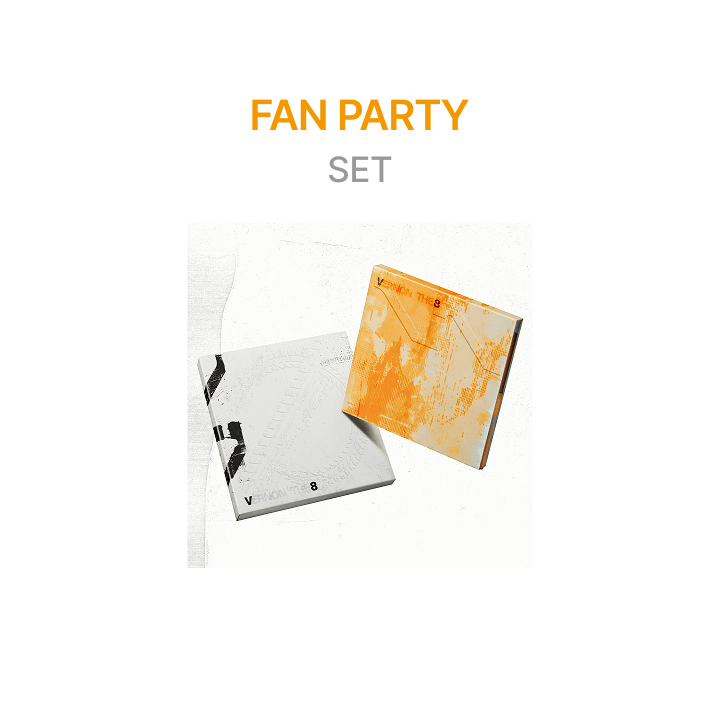 SEVENTEEN – [FAN PARTY] V8 1st Mini Album ‘V8’ (Set)