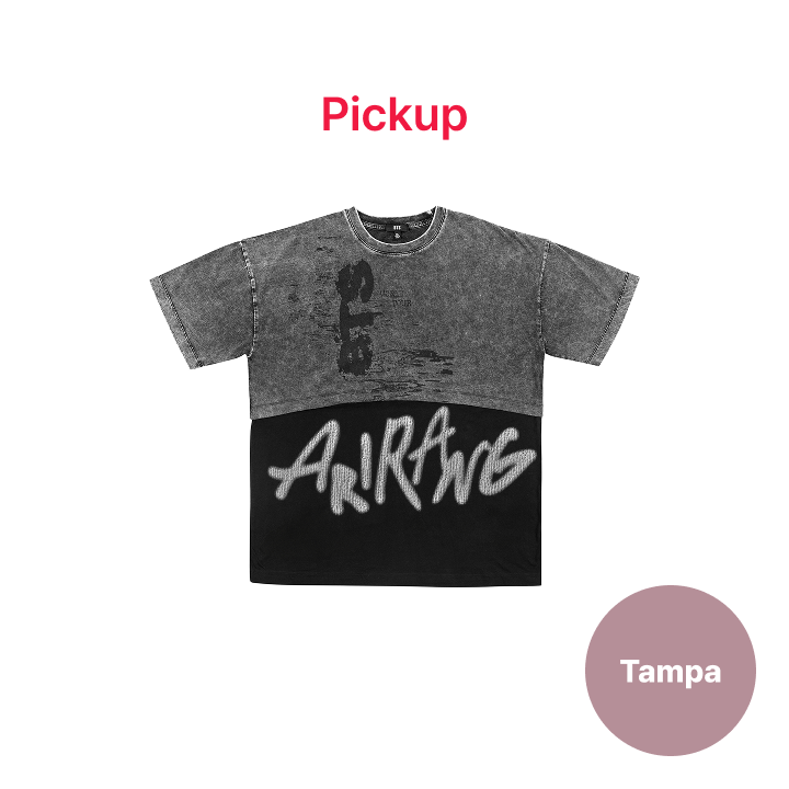 【タイムセール】BTS US限定 Layered T-shirt ダークグレー BTS | [TAMPA] [US Exclusive] S/S Layered T-shirt (Dark Gray)
