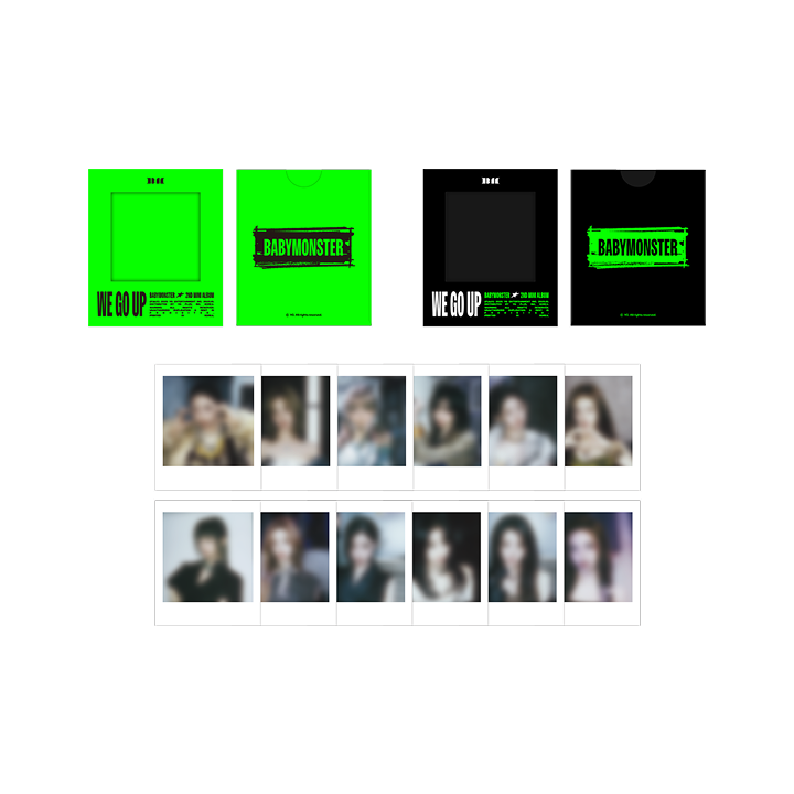 [WEGOUP] BABYMONSTER INSTANT PHOTO PACKAGE
