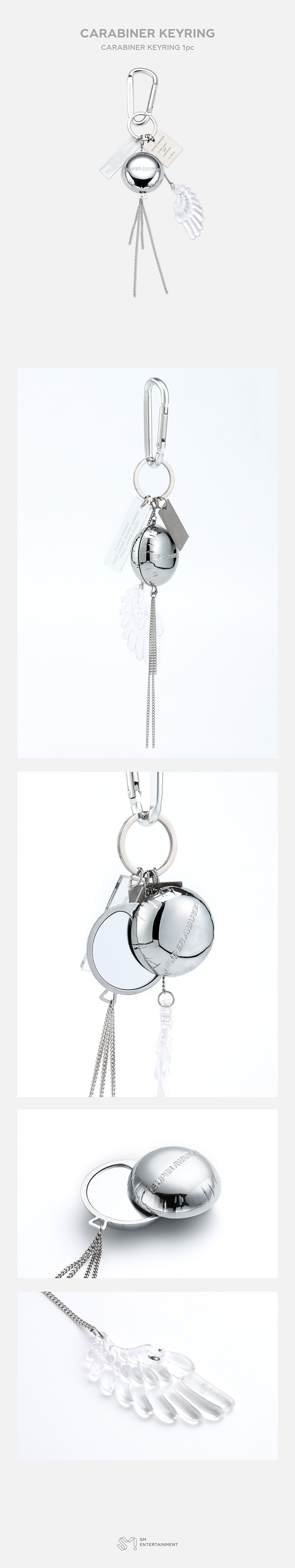 SUPER JUNIOR | CARABINER KEYRING