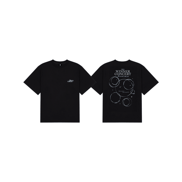 [INOURCIRCLE] WINNER PLANET T-SHIRT_BLACK