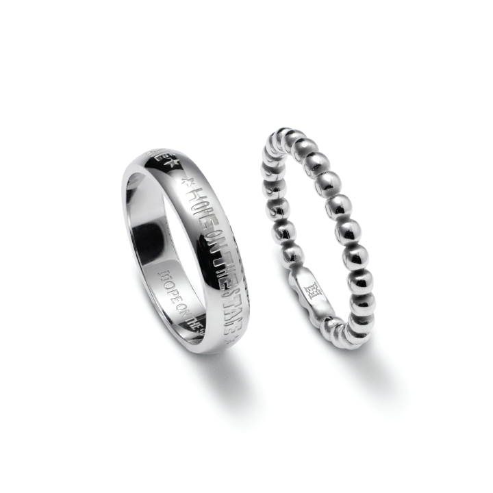 [HOPE ON THE STAGE] Layered Ring Set