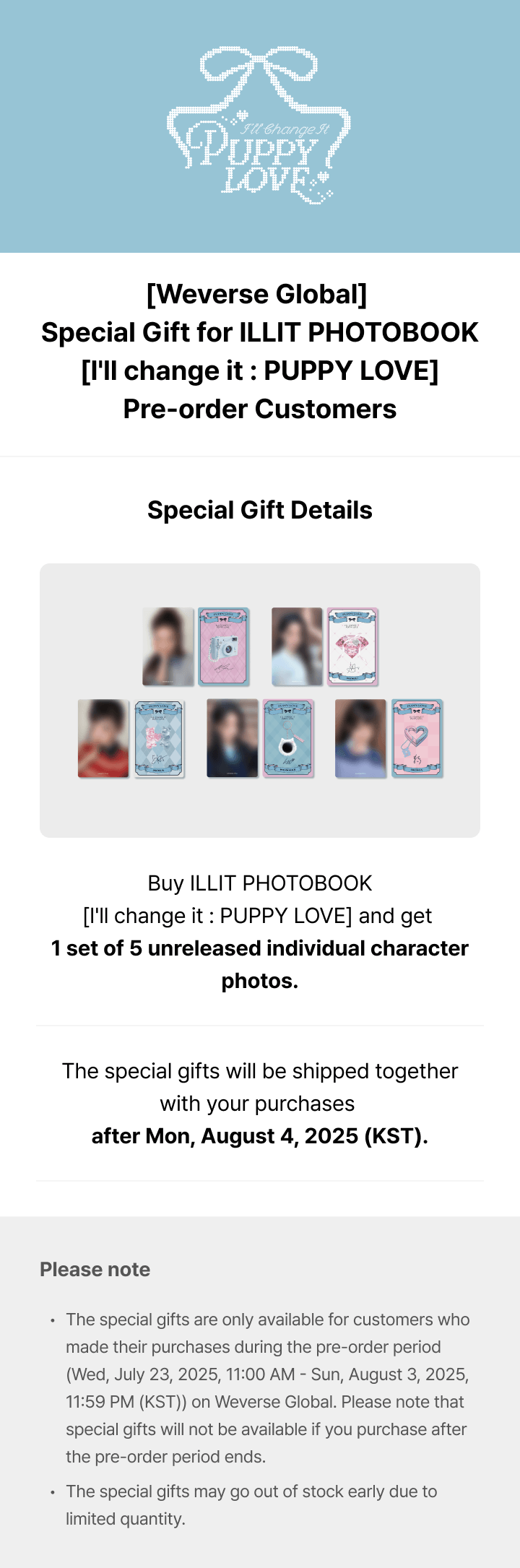 ILLIT PHOTOBOOK [I'll change it : PUPPY LOVE] 0 detail