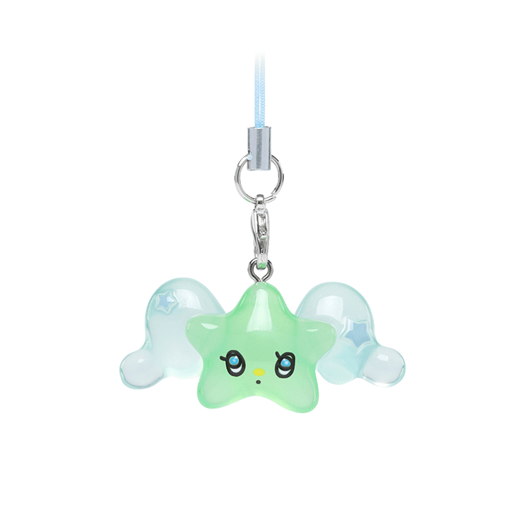 GLOW-IN-THE-DARK MINI WICHU KEY RING 