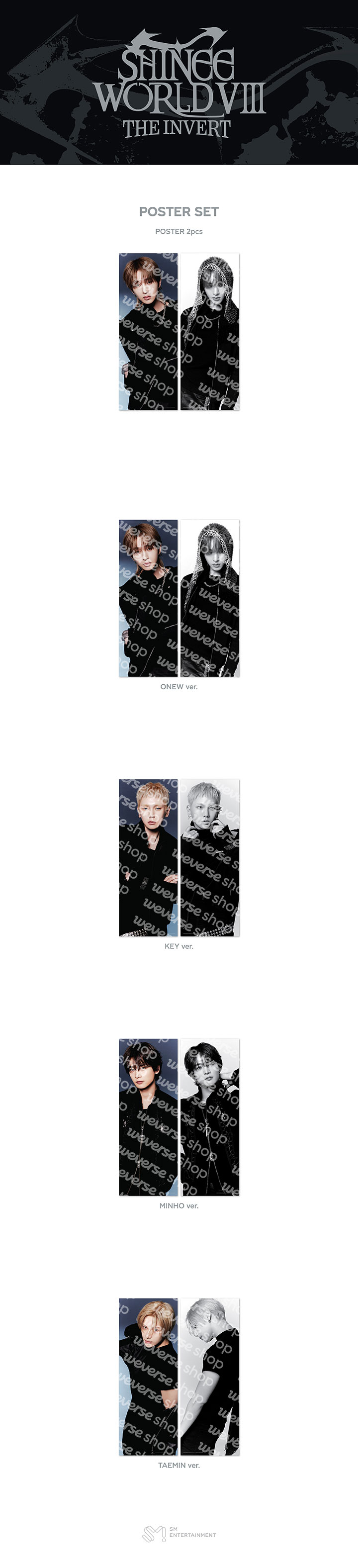SHINee POSTER SET