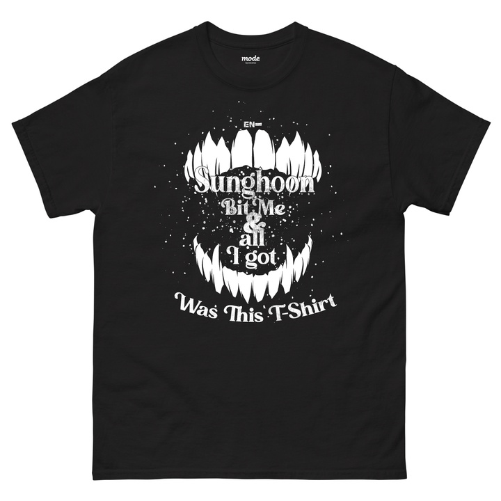 [SUNGHOON] Bit Me S/S Tee (Black)