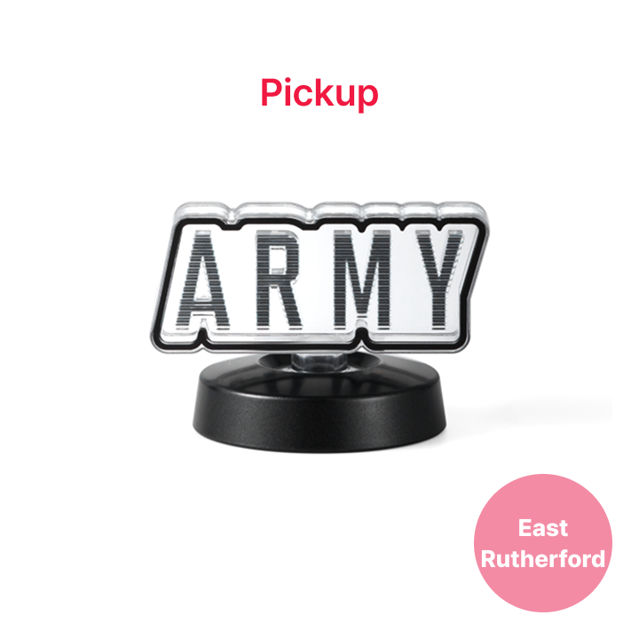 BTS | [EAST RUTHERFORD] BTS OFFICIAL LIGHT STICK VER.4 PARTS (ARMY