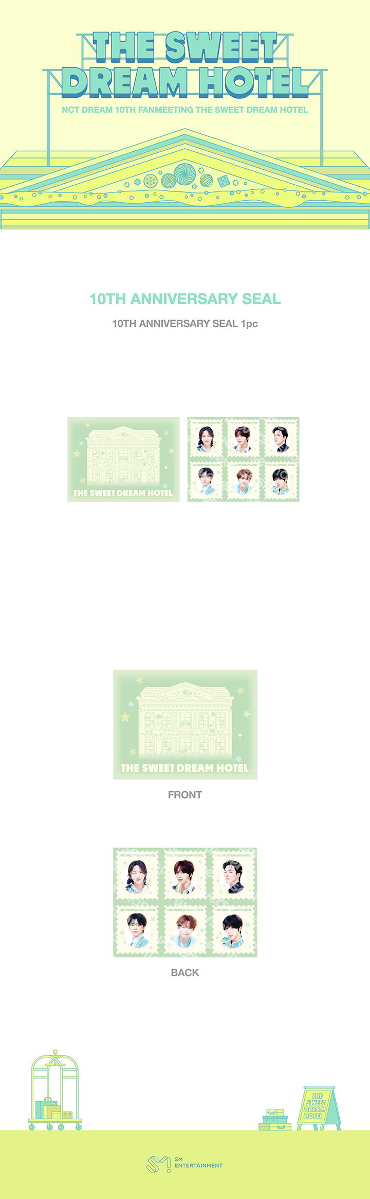 10TH ANNIVERSARY SEAL 0 detail