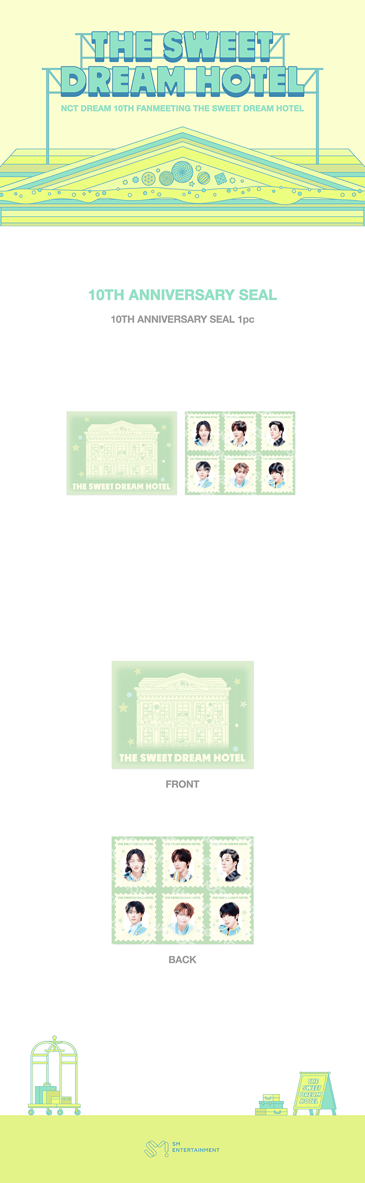 10TH ANNIVERSARY SEAL 0 detail