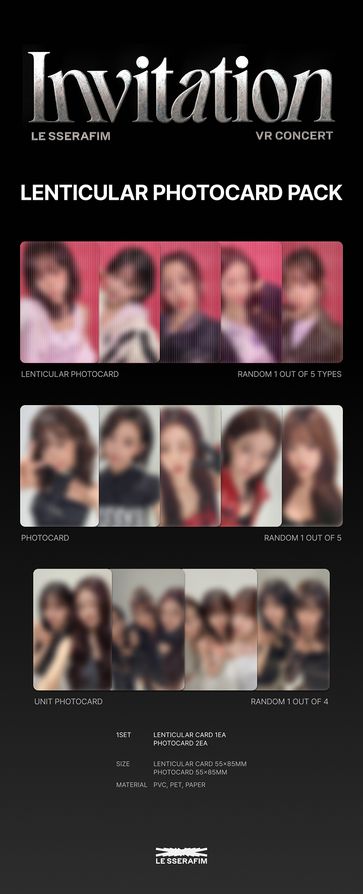 Lenticular Photocard Pack 0 detail